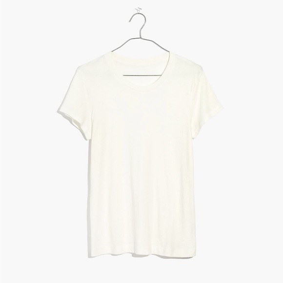 | madewell • rivet & thread vintage shrunken tee • size xsmall | - Picture 4 of 4